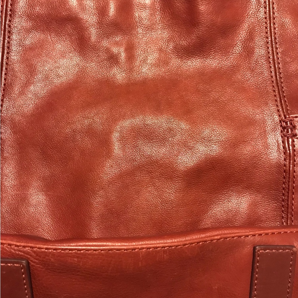 Frye red Hobo bag